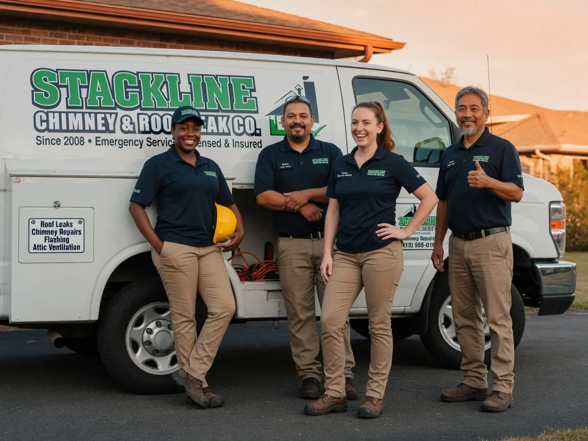 Chimney flashing repair company in Heflin, LA